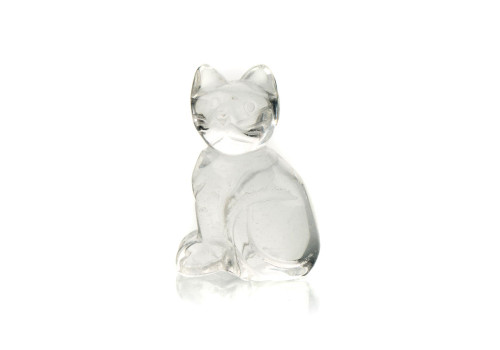 Фігурка Кіт з гірського кришталя Фігурка Кіт з гірського кришталя
