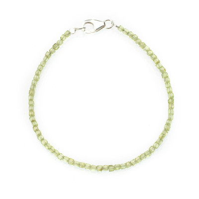 Браслет из натурального хризолита