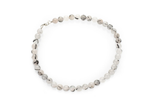 Намисто з рутилового кварцу