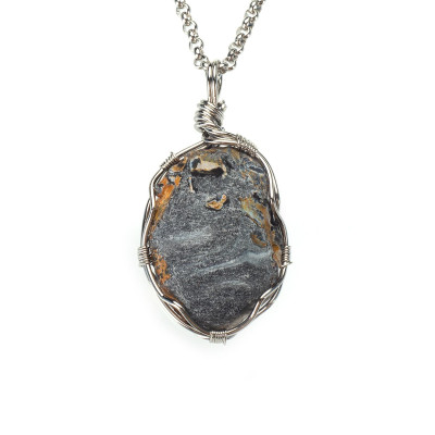 Подвеска с агатом 