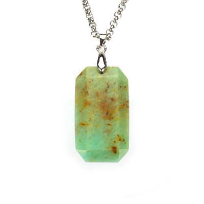 Подвеска с хризопразом