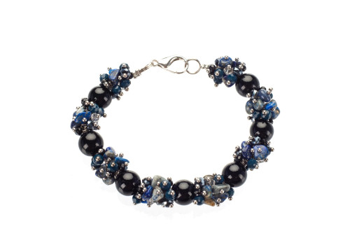 Браслет з агатом 