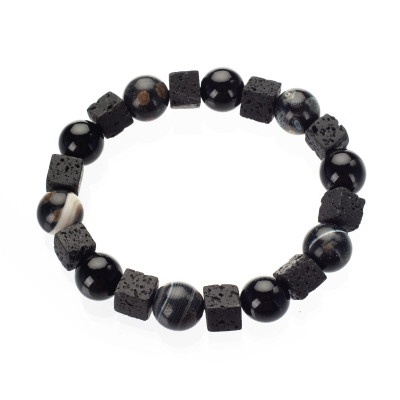 Браслет з агатом