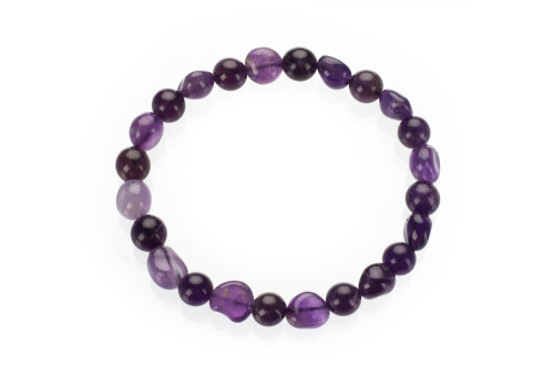 Браслет з аметисту