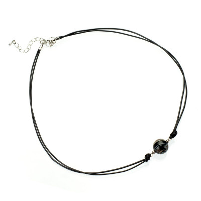 Бусы из агата 