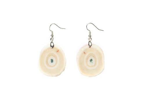 Сережки з агатом 