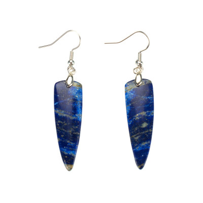 Сережки з лазуритом