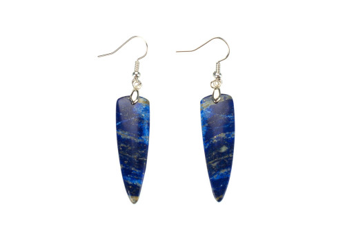 Сережки з лазуритом