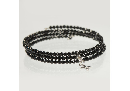 Браслет з натуральної шпінелі