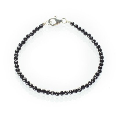 Браслет з натуральної шпінелі