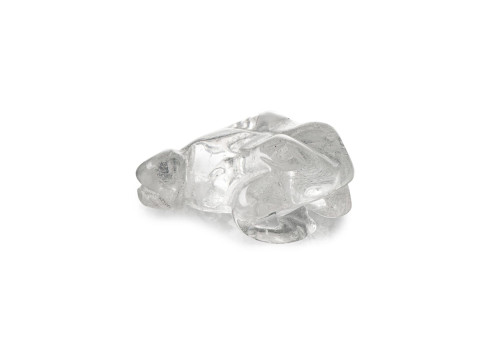 Фігурка Жаба з гірського кришталя