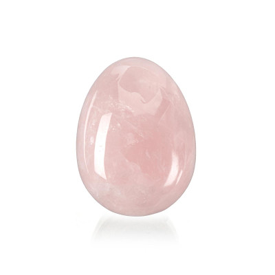 Фигурка Яйцо из розового кварца