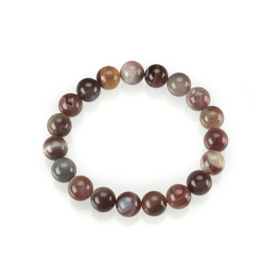 Браслет із агату ботсвана