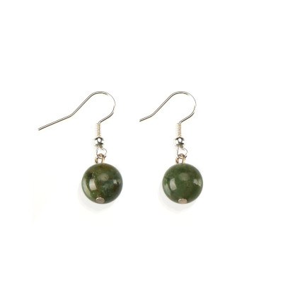 Сережки з яшмою