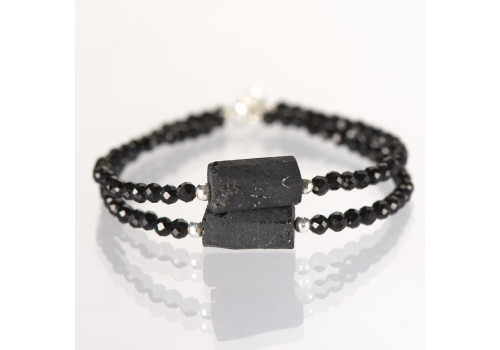 Браслет з натурального турмаліну