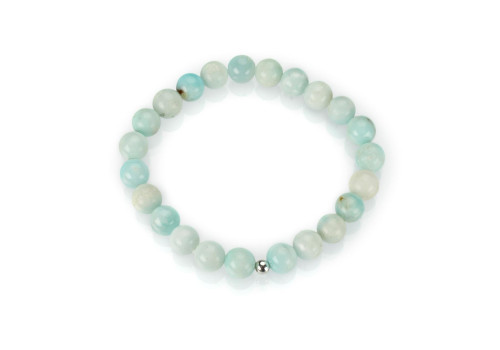 Браслет з натурального ларимара Браслет з натурального ларимара