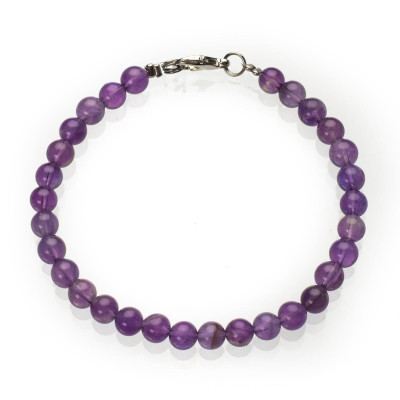 Браслет з аметисту