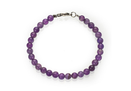 Браслет з аметисту