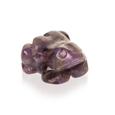Фигурка Лягушка из аметиста