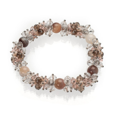 Браслет з агату ботсвана