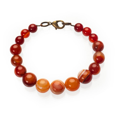 Браслет з сердоліку