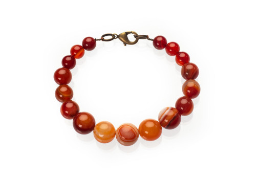 Браслет з сердоліку