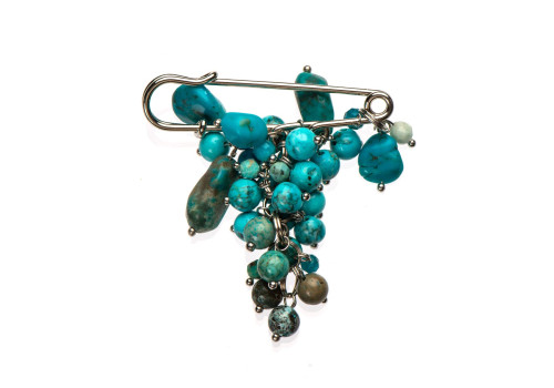 Брошка з говлітом