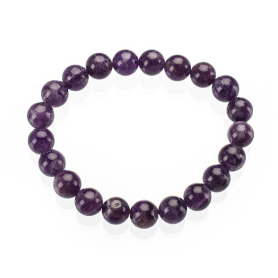 Браслет із аметисту