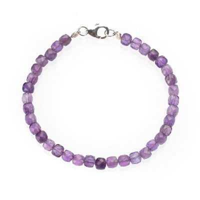 Браслет із аметиста
