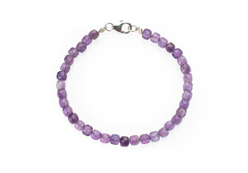 Браслет із аметиста