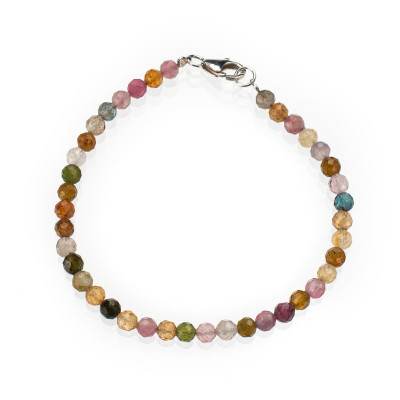 Браслет з натурального турмаліну