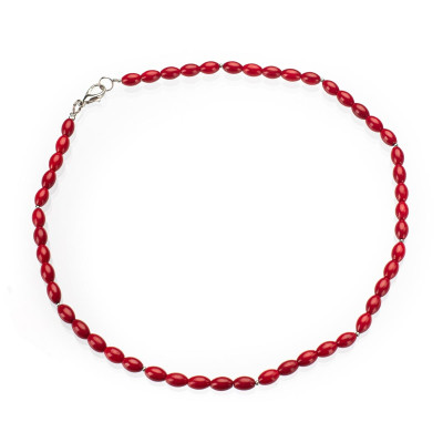 Бусы из натурального коралла