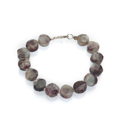 Браслет з натурального турмаліну