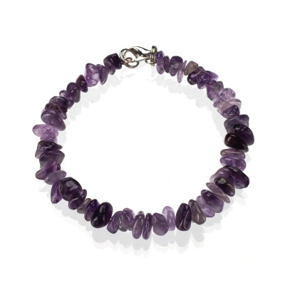 Браслет з аметисту