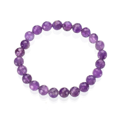 Браслет з аметисту