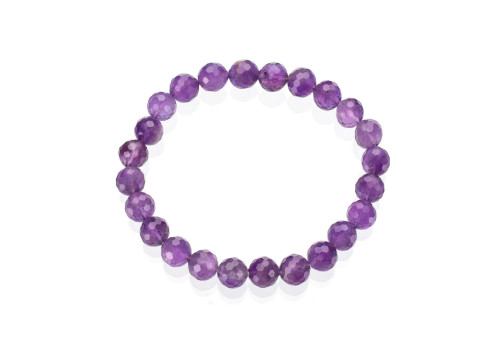 Браслет з аметисту