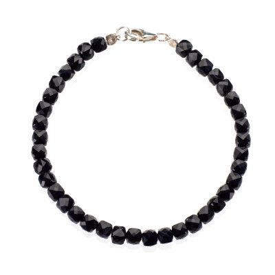 Браслет з обсидіану