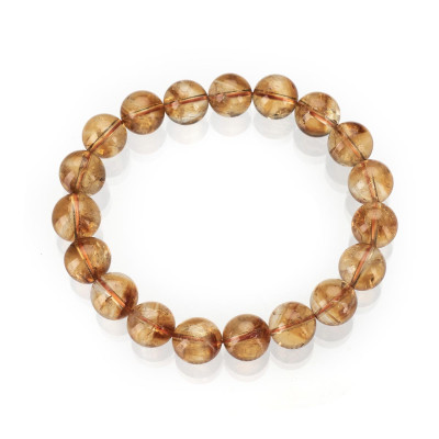 Браслет з натурального цитрина