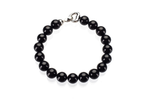 Браслет з натурального турмаліну