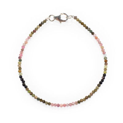 Браслет з натурального турмаліну