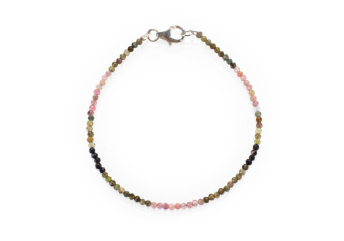 Браслет з натурального турмаліну