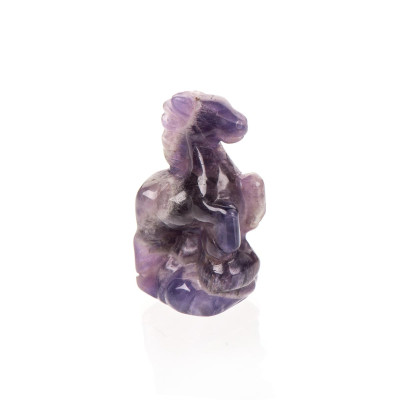 Фігурка Кінь з аметисту