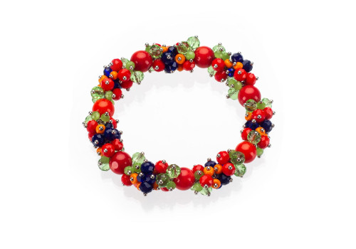 Браслет з натурального коралу