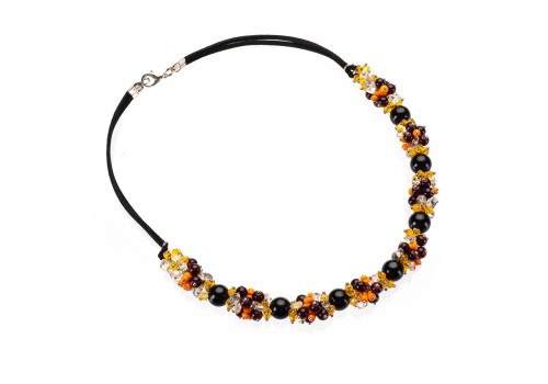 Бусы с агатом