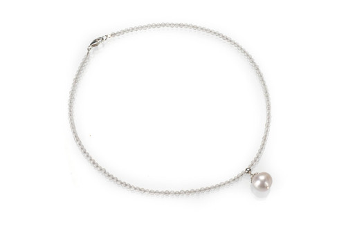 Намисто-чокер з гірського кришталю