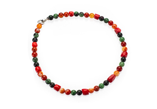 Намисто з натуральним коралом