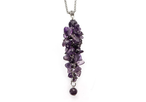 Підвіска з аметистом