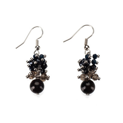 Сережки з глаукофаном