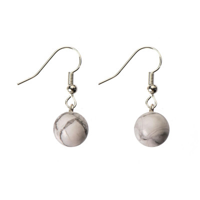 Сережки з кахолонгом 