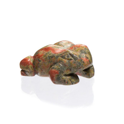 Фігурка Жаба із яшми